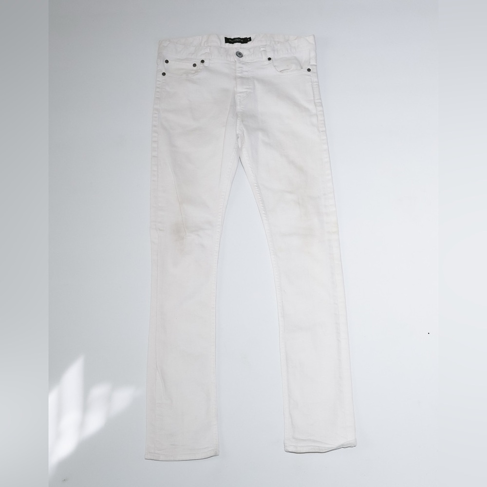 White JACK ROSE jeans men’s size 4